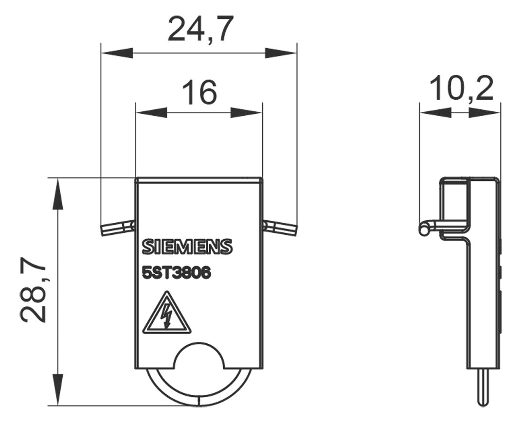 SIEMENS Betätigungssperre 5ST3806 sperr. Ausschalt