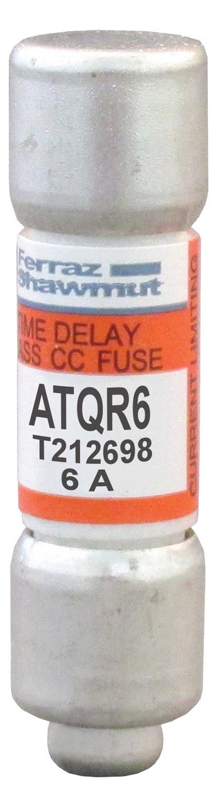 MERSEN Zylindersicherung T 6A 600V AC ATQR6 10x38mm