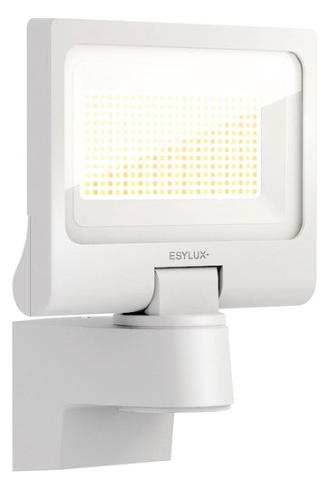 ESYLUX LED-Wandstrahler 48W Konv 1LED ws SUNJA FL TR 7200 827/840 WH 2700-4000K