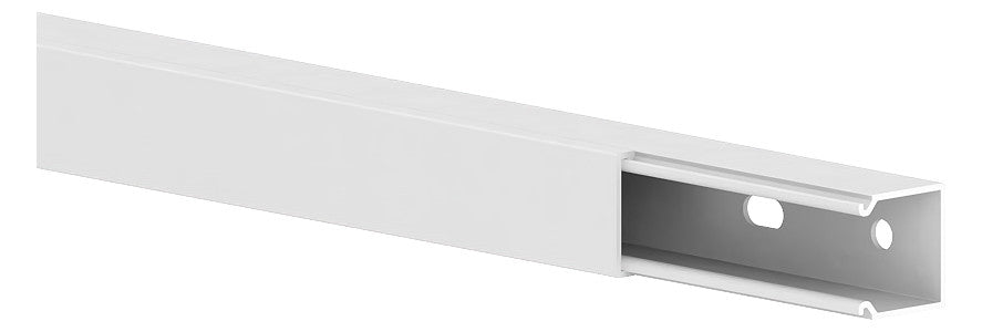GGK Leitungsführungskanal Kst aws unbeh LFG 20x20 17x18x2000mm RAL9010