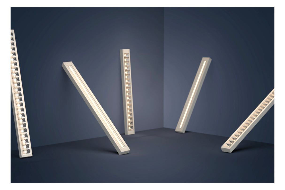 RIDI LED-Deckenanbauleuchte 34W 4000K ws ABRFB1480NDWS840M9S0500 4897lm Konv