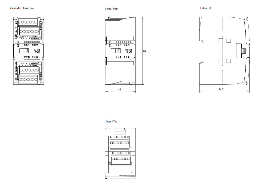 SIEMENS SPS-Kommunikations-Modul 6ES7278-4BD32-0XB0
