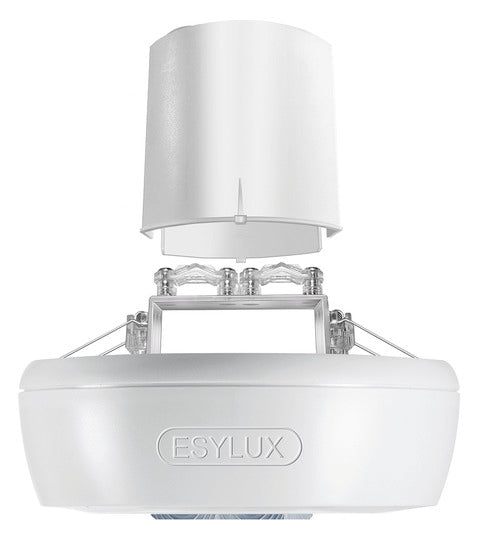 ESYLUX Präsenzmelder-Bus KNX Einb 0-360° PD 360/8 Basic FM KNX v53-106° ws 3m