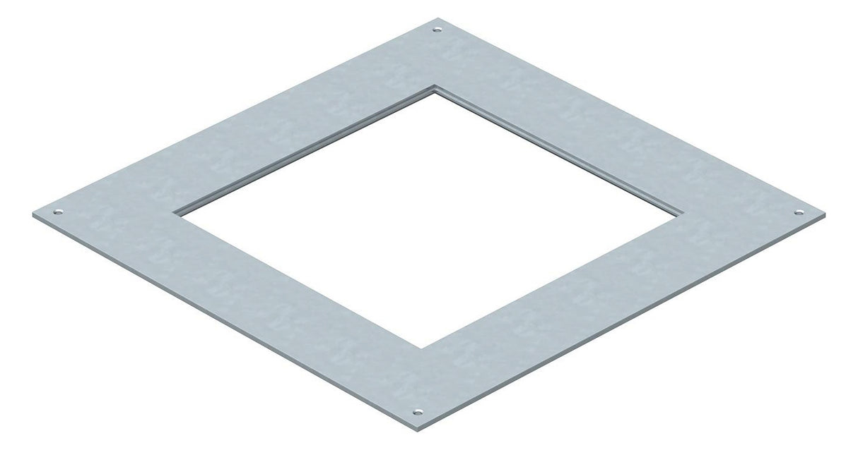 BETTERMANN Montagedeckel ST quadrat 4mm DUG 250-3 9 trocken 282x282mm