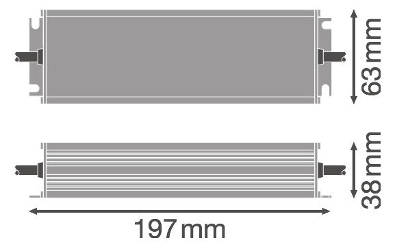 LEDVANCE LED-Trafo 100W 525-4170mA 24V DR-PFM -100/220-240/24/P IP66 Kstgeh