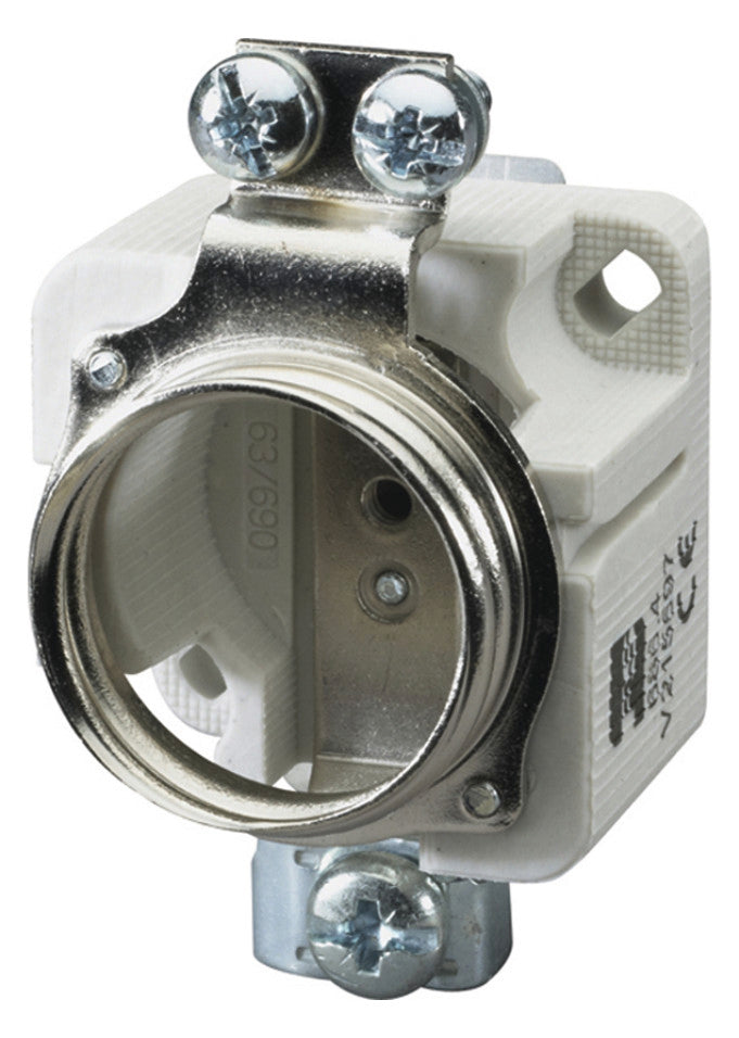 MERSEN D-Sicherungssockel DIII 1p 63A 00686.400000 500V Porzellan Schnappbef
