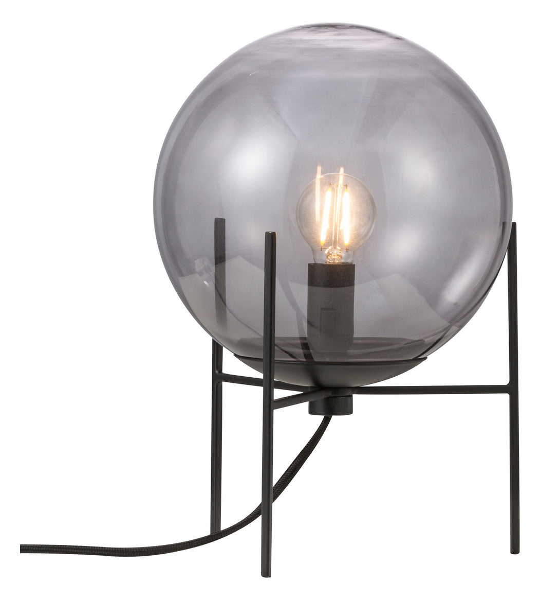NORDLUX Tischleuchte 15W AGL E14 sw Alton 47645047 m.Schalt