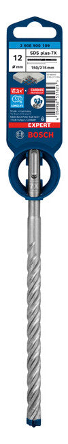 BOSCH-EW Hammerbohrer 12mm SDSplus SDS plus-7X 1pc 150/215mm f.Beton
