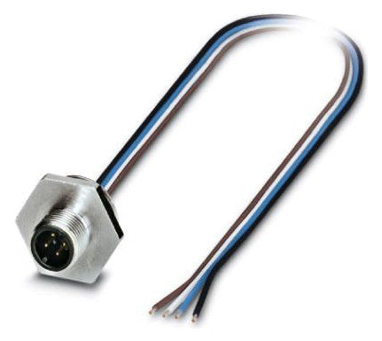 PHOENIX Rundsteckverbinder 60V 4A IP67 SACC-E-M12MS-4CON-M20/0,5 VA -25-85°C