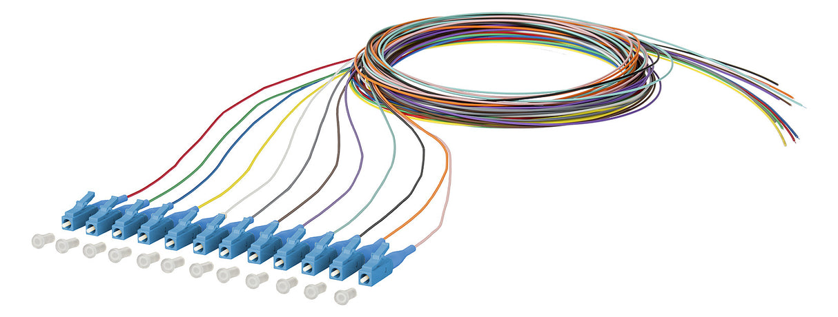 METZ CONNECT LWL-Pigtail LC SM OS2 2m 150Q1JO0020E mehrf Aderpigtail