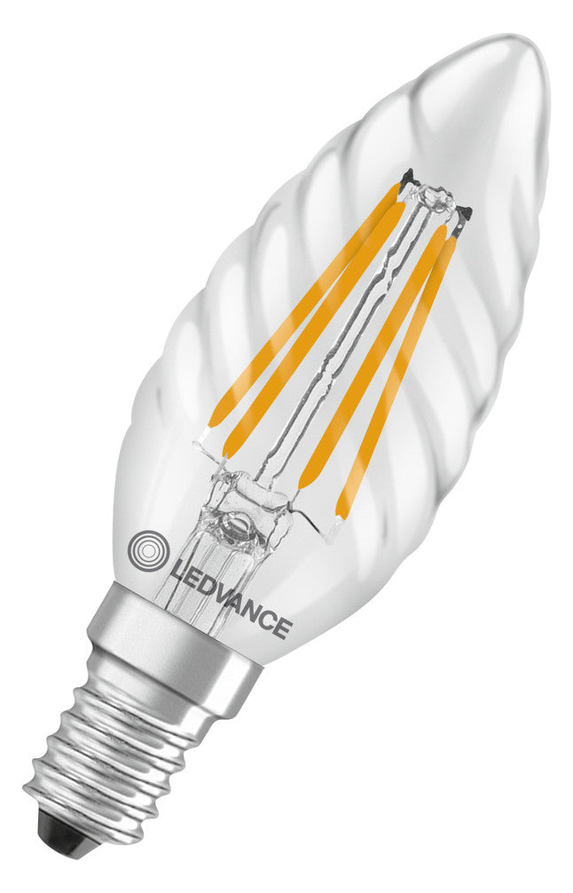 LEDVANCE LED-Kugellampe FM E14 3,4W ws D LED Classic BW 40 Filament P 3.4W 8 2700