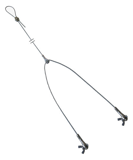 ESYLUX Seilabhängung si ST L800mm Zubehör DROP PROTECTION