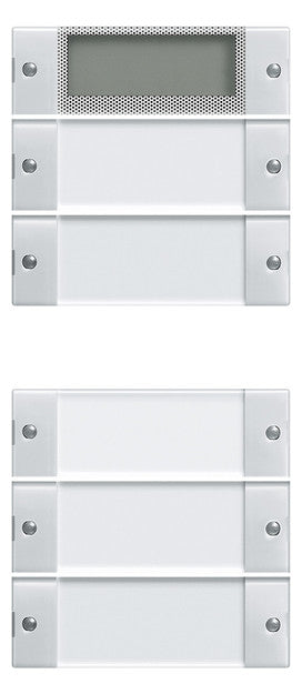 GIRA Tastsensor KNX AP rws glz 5f System 55 214503