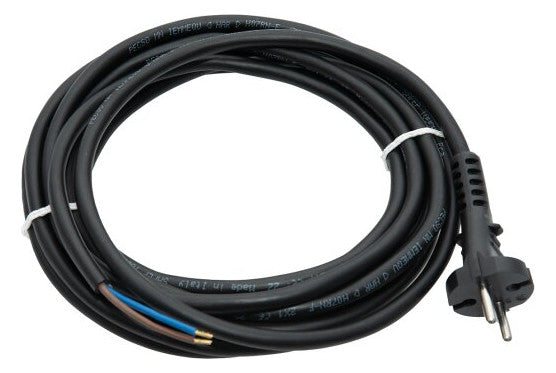DOTLUX Netzkabel Konturenstecker 5m schwarz offenes Ende