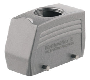 WEIDMÜLLER Tüllengehäuse Querbügel alu HDC 16B TOBU 1M25G IP66 93,3x61x59mm