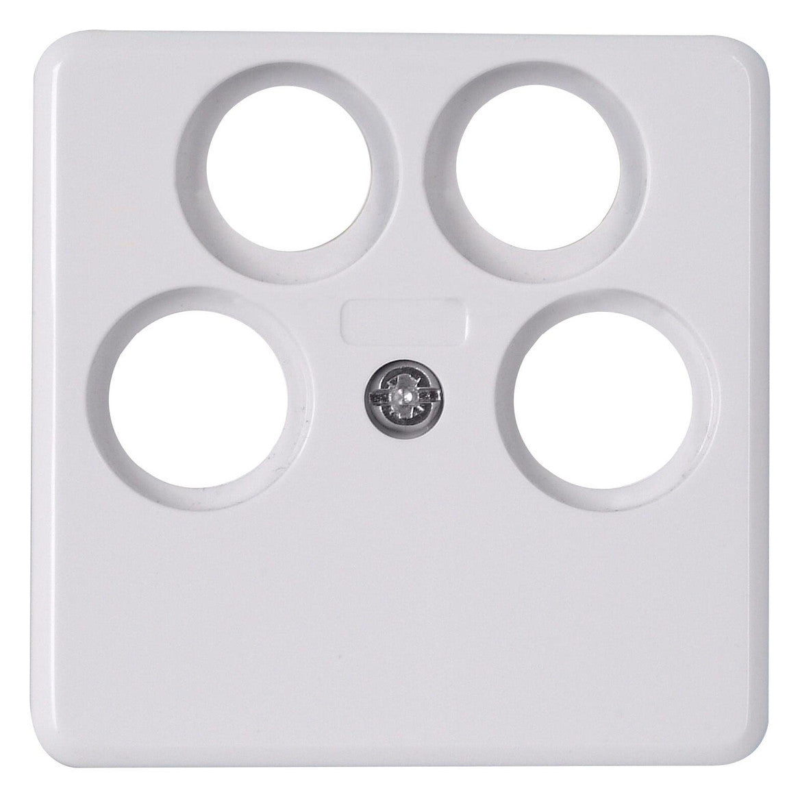 KOPP Zentralplatte Sat/TV/Radio 4f arkws HK02 370013008 Schraubbef