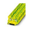PHOENIX Schutzleiter-Reihenklemme gn/ge UT 2,5-MTD-PE 0,14-4qmm 1Etage TS35