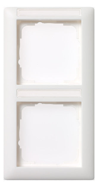 GIRA Rahmen 2f rws glz vert BSF Kst Standard 55 110203