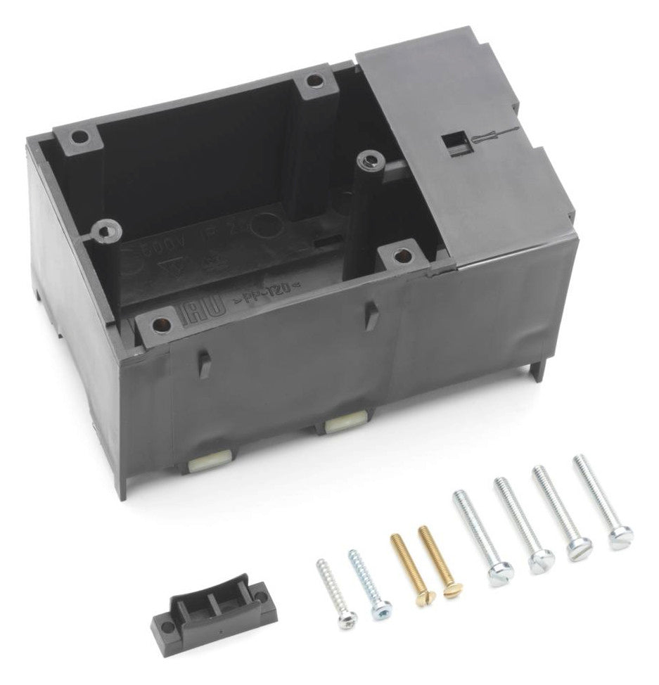 REHAU Geräteeinbaudose GEB-K 1f Rückwand SIGNO BK CEE 1GD CEE 60mm schraub