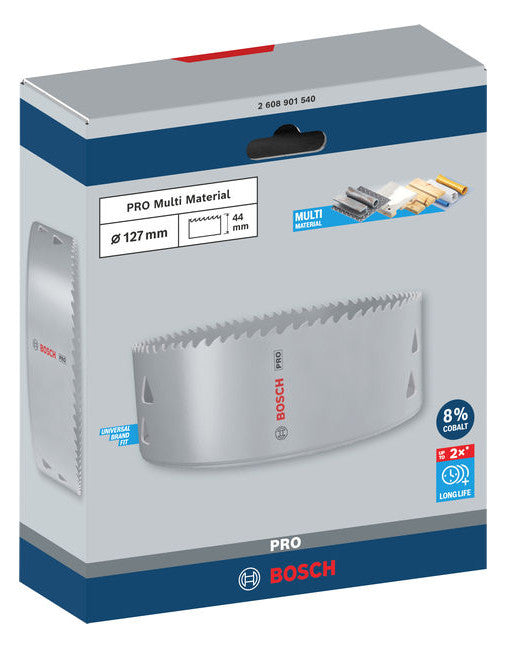 BOSCH-EW Lochsäge 127mm T44mm Gewinde LOCHSÄGE f.Gips Holz