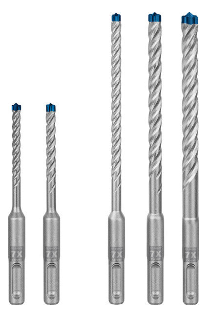 BOSCH-EW Bohrerset 5tlg 5-10mm 5xBeton SDS plus-7X 5pc Box