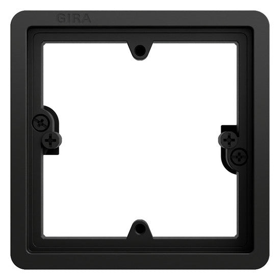 GIRA Einbaurahmen 1f sw Kst 376800