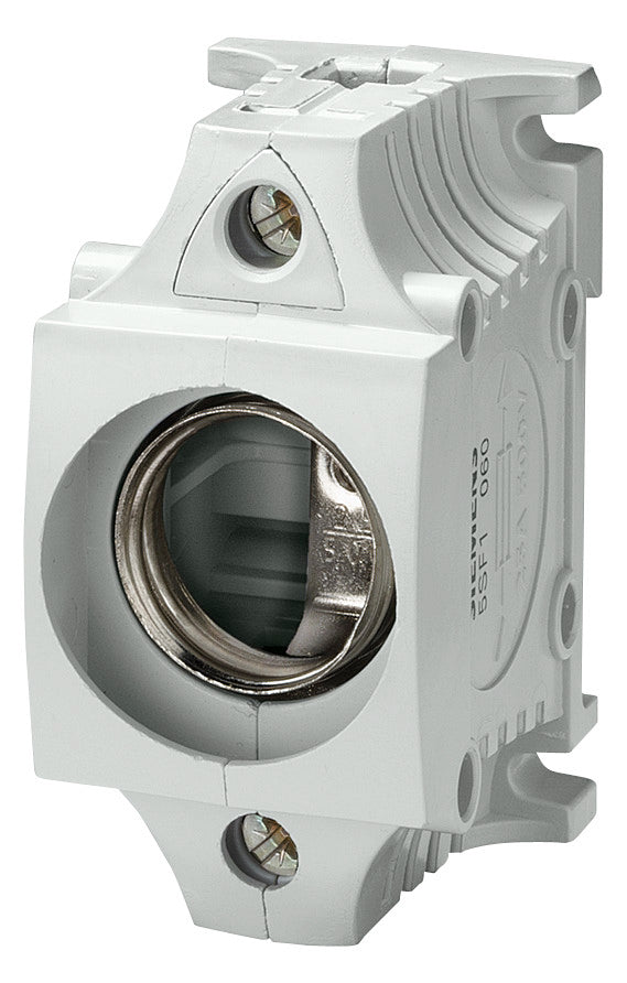 SIEMENS D-Sicherungssockel DII 1p 25A 5SF1060 500V Kst m.Abd Schraubbef