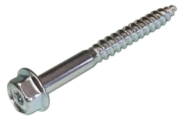 WALRAVEN Sechskantholzschraube DIN 571 ev H8x60 SW13 TX30 angeformte U-Scheibe