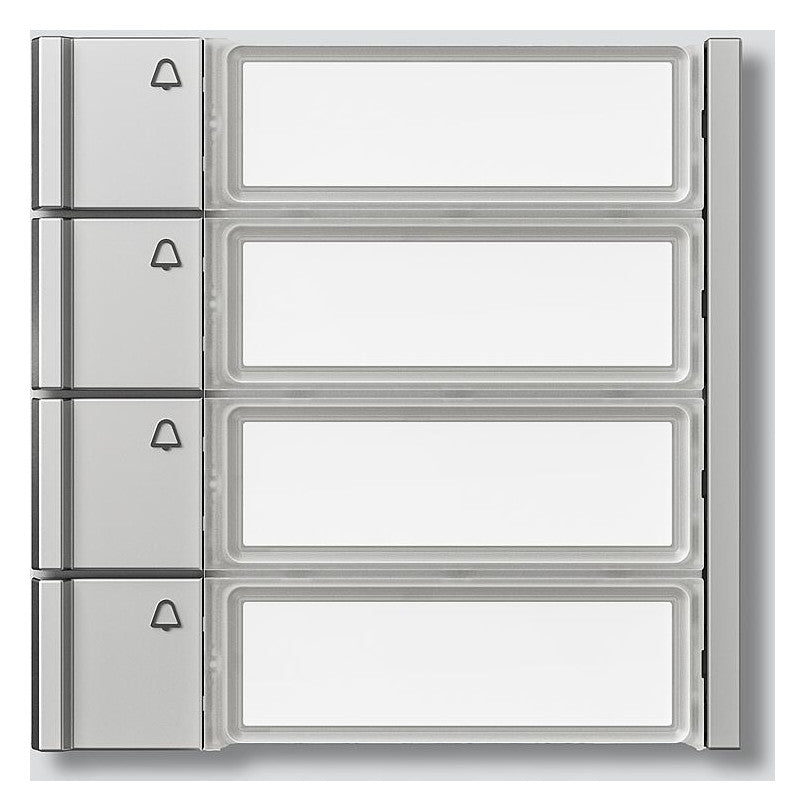 SIEDLE Ruftastenmodul Bus 4RT si TM 700-4-0 SM 99x99x26mm