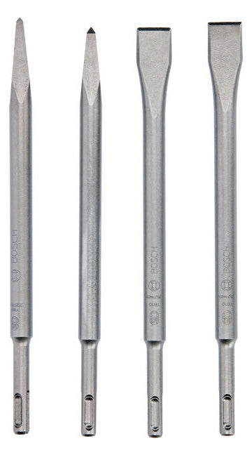 BOSCH-EW Meißelset für Bohrhammer Meißel_Spitz: 2 4Wkzg SDSplus