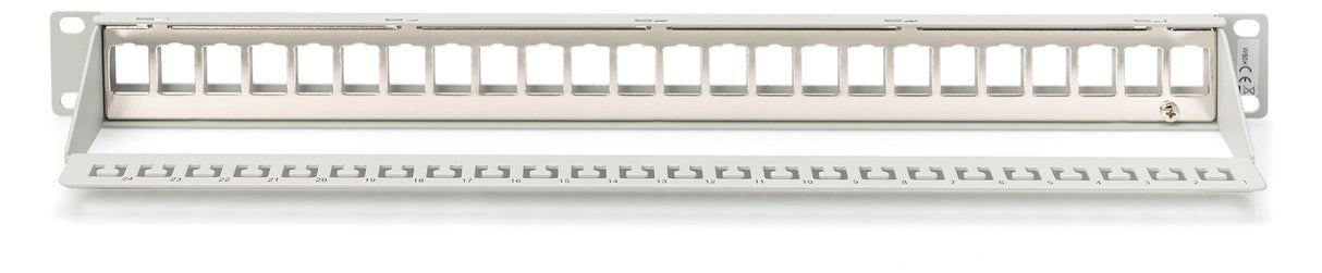 ASSMANN ELEKTRO Modular Patch Panel 24F geschirmt 24-Port, blank DN-91410
