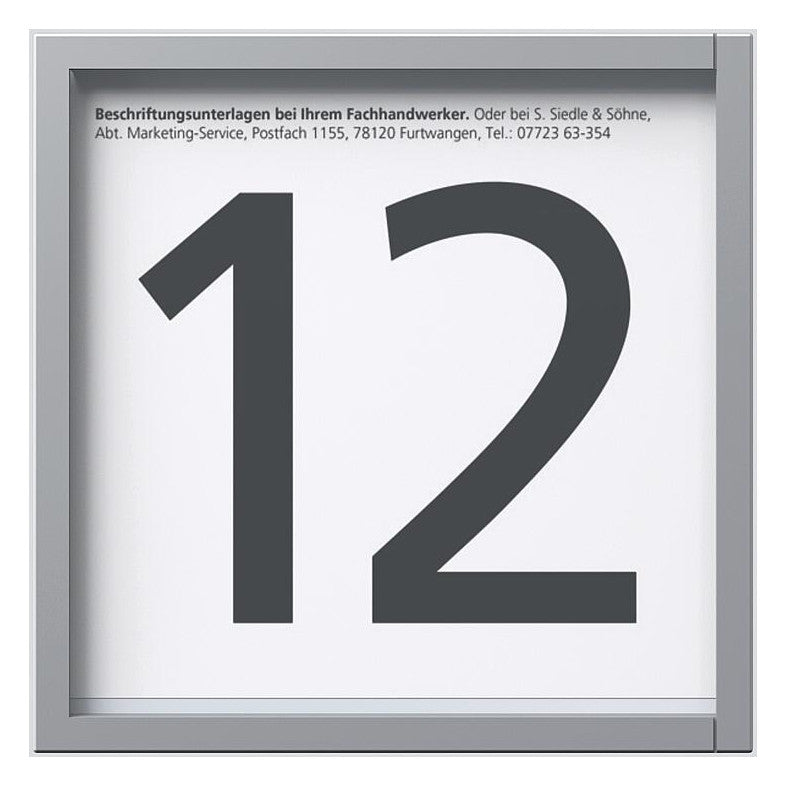 SIEDLE Infomodul si 99x99x26mm IM 612-0 SM