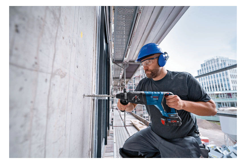 BOSCH-EW Akku-Bohrhammer 18V SDSplus Professional GBH 18V-28 D Beton= 28mm