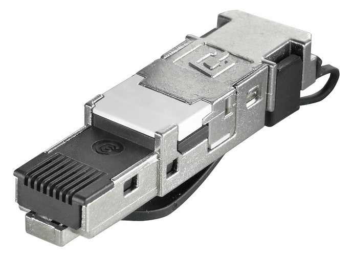 WEIDMÜLLER Modular-Stecker Cat6A RJ45 IE-PS-RJ45-FH-BK 26-22AWG Feldkonf rnd