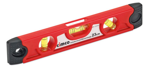 CIMCO Wasserwaage Kst 230mm 3Lib magn 211540