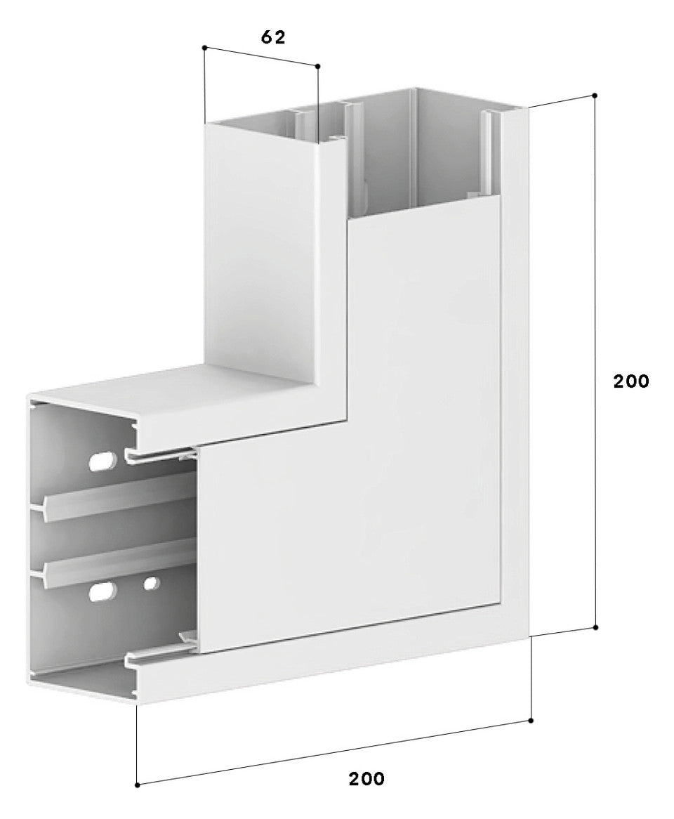 GGK Flachwinkel GEB-K HFT 60x110mm Kst BR 60x110/80-FW aws unbeh RAL9010