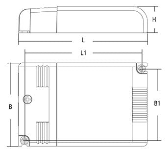 HOUBEN Vorschaltgerät 4x0W elektr f.T-R 993709 f.TC-D f.TC-T