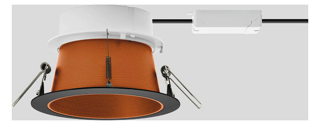 BEGA LED-Einbaustrahler 20W Konv 1LED cu STUDIO LINE 50577.6K3 3000K ws 1049lm