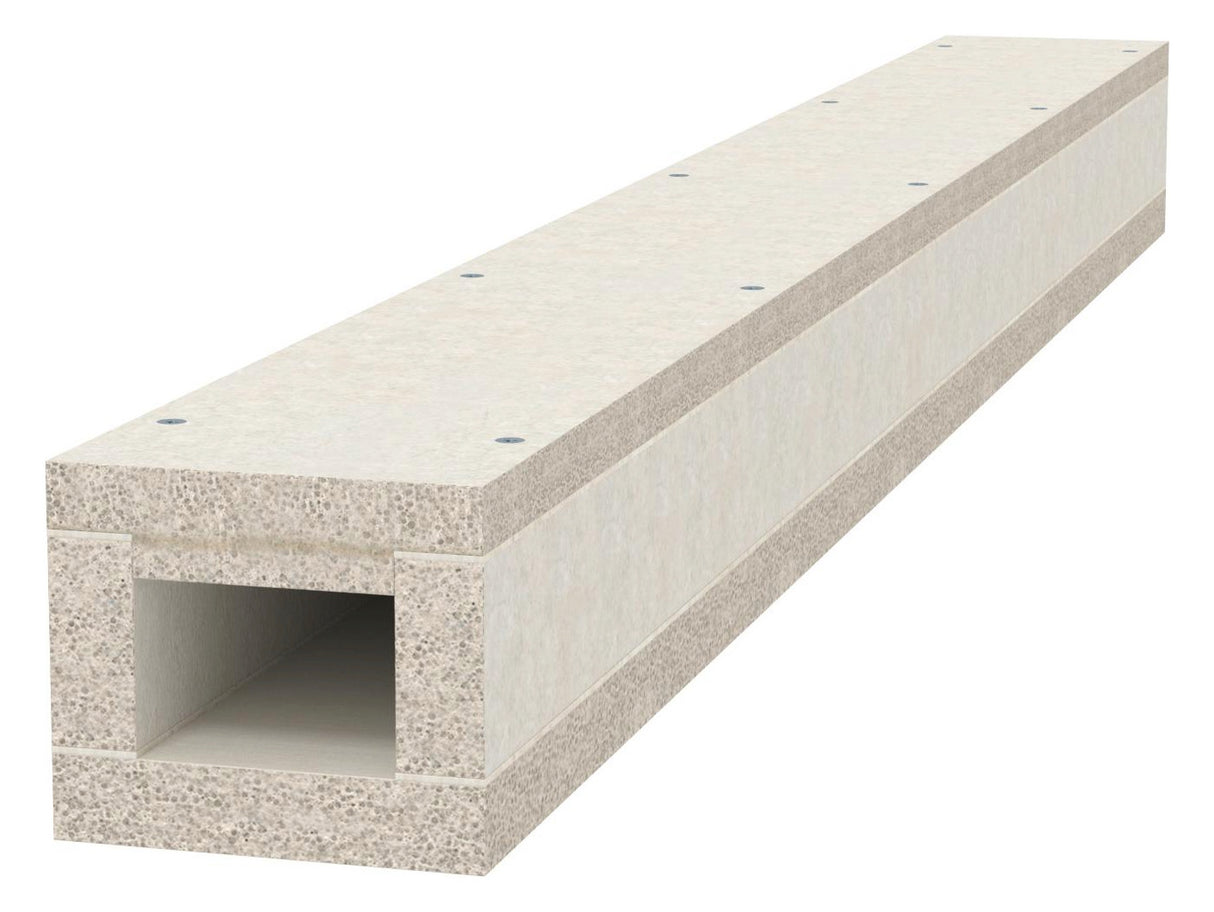 BETTERMANN Brandschutzkanal I30 E30 BSKP03-K0406 unbeh 100x85mm L1000mm