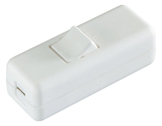 BACHMANN Schnurschalter 10W ws Wippe 924.052 230V