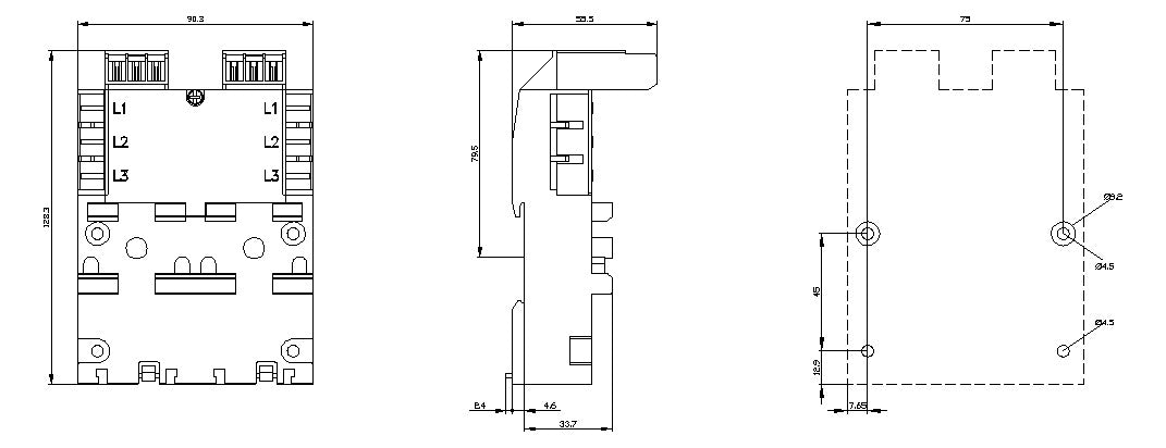 SIEMENS Anschlusstechnik 3RV2917-4A