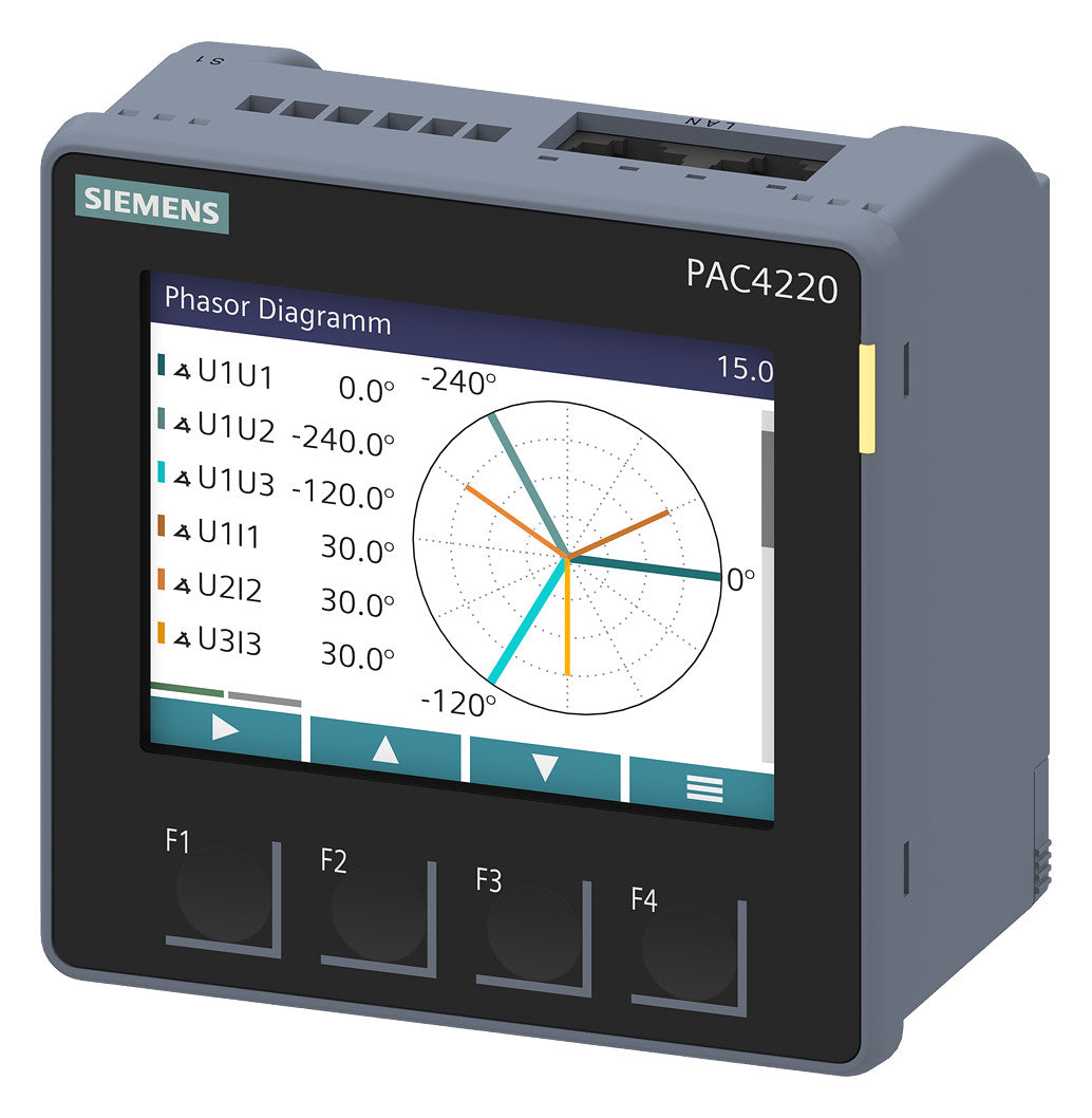 SIEMENS Kombimessgerät 7KM4220-0BA01-1EA0 Strommessgerät/Q/Hz/I