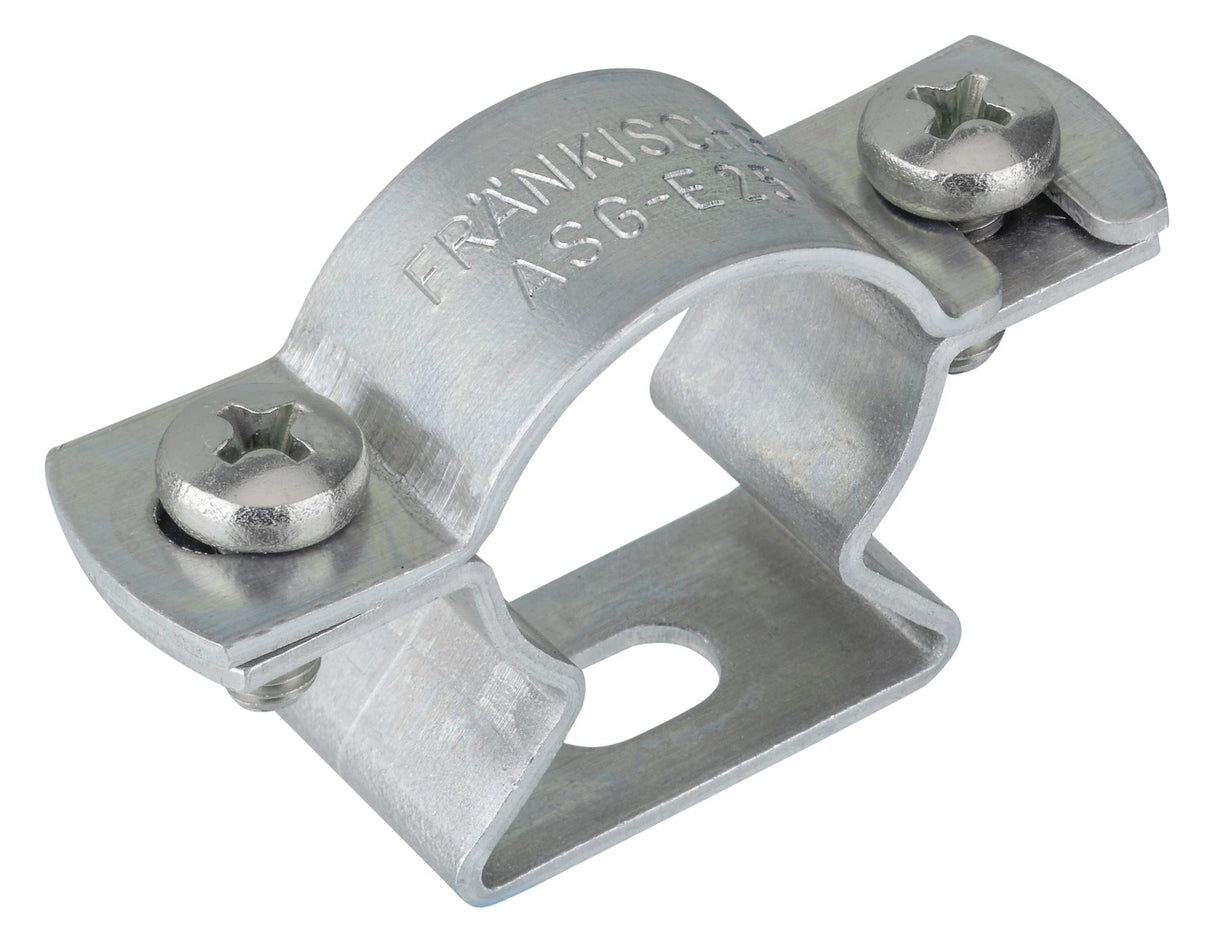 FRÄNKISCHE Befestigungsschelle Rohr alu ASG-E 63 63mm unbeh