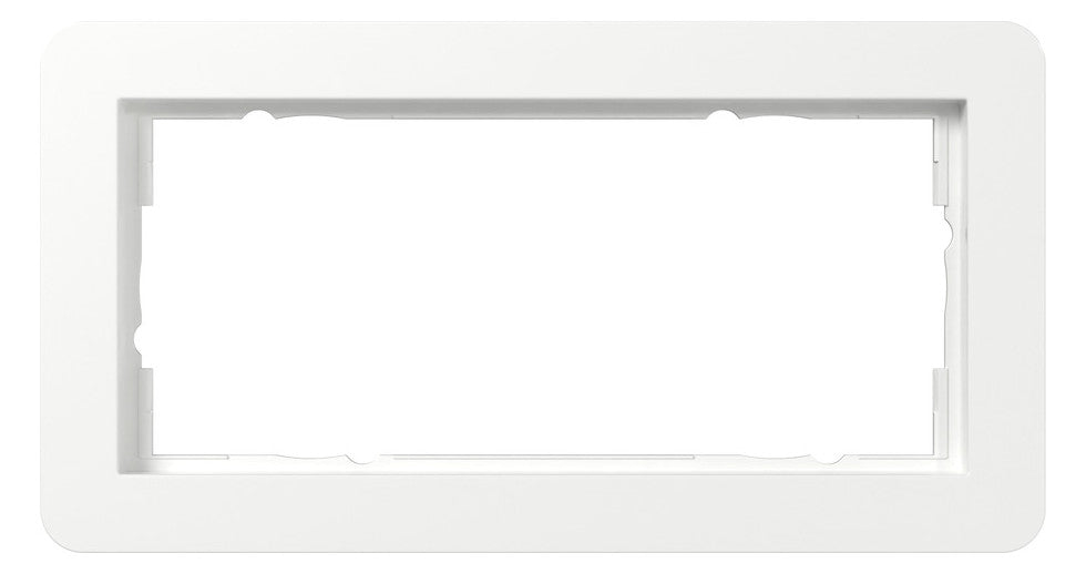 GIRA Rahmen 2f rws glz Kst E1 1002150