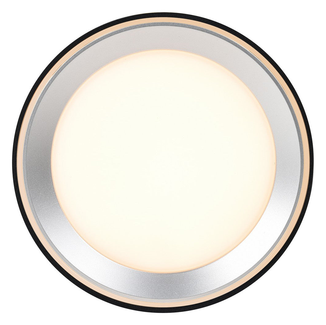 NORDLUX LED-Deckenanbauleuchte 6,5W sw Landon8 2110660103 2700K 600lm Konv