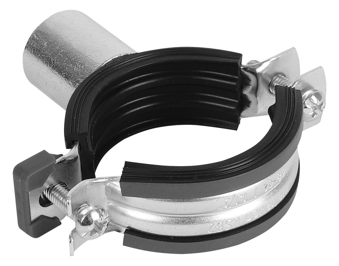 Walraven Rohrschelle KSB2 3G ev 125-130 EPDM M8+M10+1/2 Zoll Zweischr.schelle | 33965130