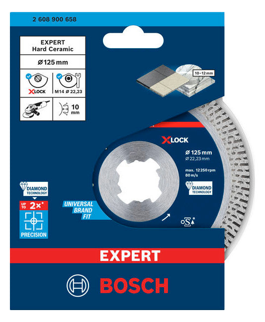 BOSCH-EW Diamant-Trennscheibe 125x10mm 2608900658