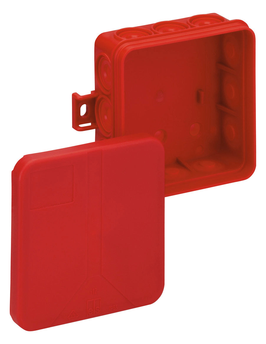 SPELSBERG Abzweigdose IP55 2,5qmm Kst i 12 SB-L 85x85x37mm quadrat Wand/Decke