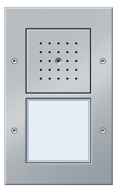 GIRA Türstationmodul AP alu 1RT modular Türko 126665 Bus m.Infoschild m.Abd