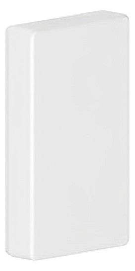 GGK Endstück GEB-K 110x62mm Kst li/re BR 60x110/80-ES/4 rws RAL9010 unbeh